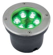 Ландшафтный светодиодный светильник (UL-00006822) Uniel ULU-B11A-6W/Green IP67 Grey