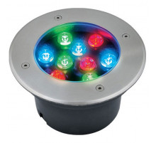 Ландшафтный светодиодный светильник (UL-00006824) Uniel ULU-B12A-9W/RGB IP67 Grey