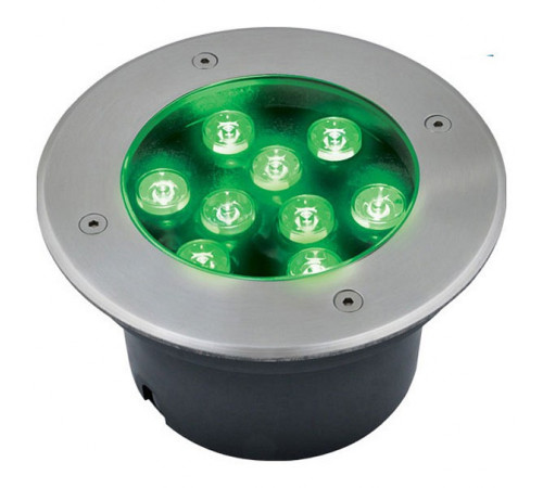 Ландшафтный светодиодный светильник (UL-00006825) Uniel ULU-B12A-9W/Green IP67 Grey Ландшафтный светодиодный светильник (UL-00006825) Uniel ULU-B12A-9W/Green IP67 Grey