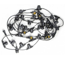 Уличная гирлянда Uniel (UL-00007150) черный UDL-K121 10/E27/5M 5C IP65 Black Belt-Light