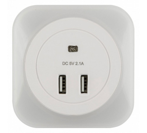 Настенный светодиодный светильник Uniel DTL-321 White/Sensor/2USB UL-00007348 Настенный светодиодный светильник Uniel DTL-321 White/Sensor/2USB UL-00007348