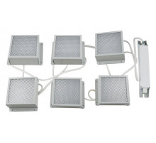 Встраиваемый светодиодный светильник (UL-00007427) Uniel ULP-1010 42W/4000К IP40 Grilyato White KIT06