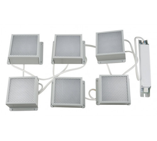 Встраиваемый светодиодный светильник (UL-00007427) Uniel ULP-1010 42W/4000К IP40 Grilyato White KIT06