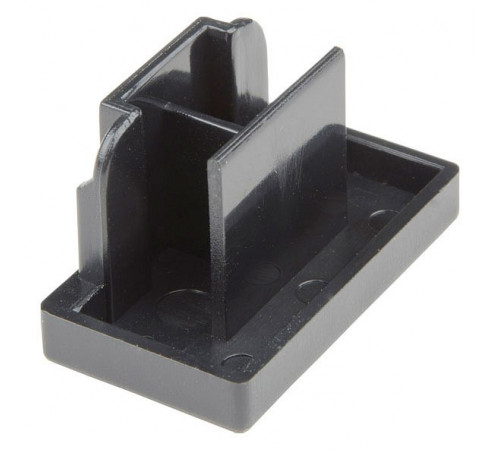 Заглушка торцевая Volpe UFB-Q123 C21 Black 1 Polybag UL-00007453