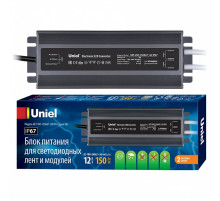 Блок питания Uniel 12V 150W IP67 12,5A UET-VAF-150A67 12V IP67 UL-00007577
