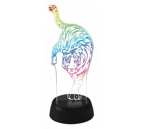 Настольная лампа Uniel ULI-M506 RGB/3AA TIGER/BLACK UL-00008401
