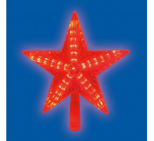 Украшение звезда Uniel ULD-H2121-031/STA RED STAR-3 UL-00008704