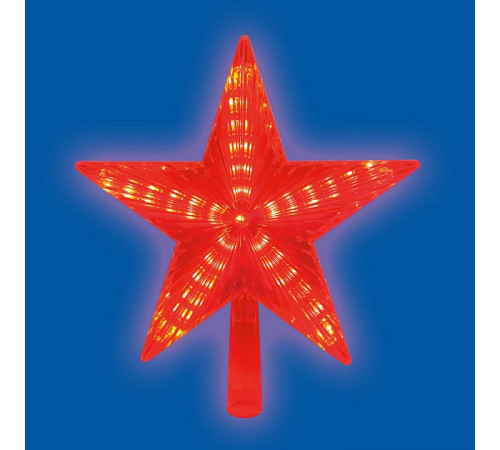 Украшение звезда Uniel ULD-H2121-031/STA RED STAR-3 UL-00008704