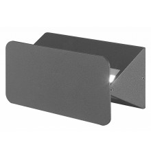 Уличный настенный светильник Uniel ULU-S35A-6W/4000K IP54 BLACK UL-00009351