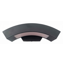 Уличный настенный светильник Uniel ULU-S72A-14W/4000K IP65 BLACK UL-00009355