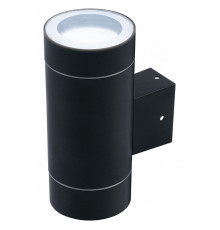 Уличный настенный светильник Uniel UUL-S92A 2х50W/GX53 IP65 BLACK UL-00009365