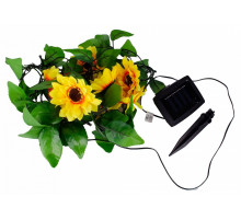 Садовая гирлянда на солнечной батарее Uniel USL-S-138/PT2300 SUNFLOWERS UL-00009377