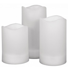 Садовый светильник на солнечной батарее Uniel USL-S-816/PT150 CANDLE SET3 UL-00009381