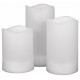 Садовый светильник на солнечной батарее Uniel USL-S-816/PT150 CANDLE SET3 UL-00009381