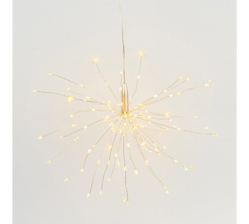 Фигура фейерверк Uniel ULD-H3030-150/DTA/3AA/RC WARM WHITE IP20 FIREWORKS UL-00009940