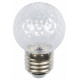 Лампа светодиодная Volpe Decor color LED-D45-1W/3000K/E27/CL/С PINEAPPLE UL-00010064