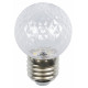 Лампа светодиодная Volpe Decor color LED-D45-1W/6000K/E27/CL/С PINEAPPLE UL-00010065
