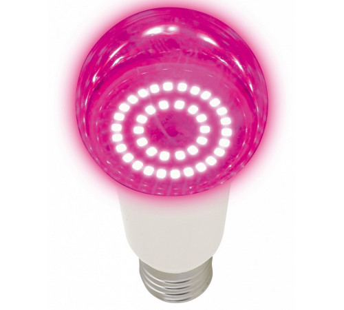 Лампа для растений Uniel LED-A60-15W/SPSB/E27/CL PLP30WH UL-00010107 Лампа для растений Uniel LED-A60-15W/SPSB/E27/CL PLP30WH UL-00010107