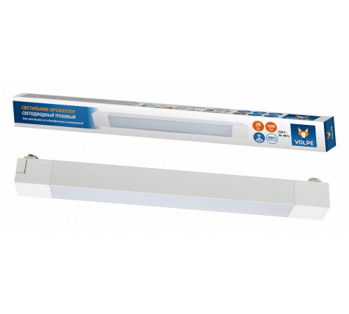 Трековый светодиодный светильник Volpe ULB-Q281 20W/4000K WHITE UL-00010117