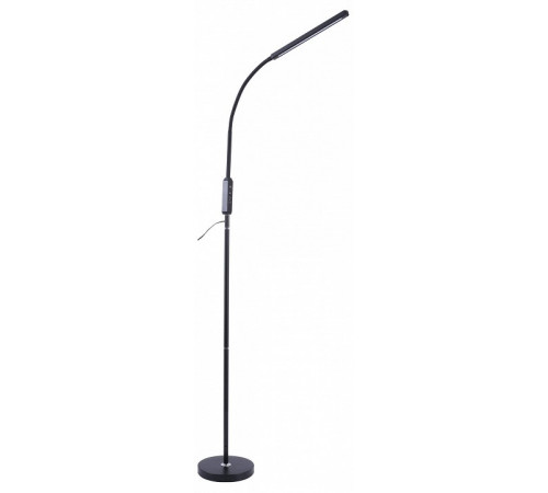 Торшер Uniel ULM-T619 10W/3000-6500K/DIM BLACK UL-00010178 Торшер Uniel ULM-T619 10W/3000-6500K/DIM BLACK UL-00010178