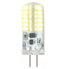 Лампа светодиодная Uniel G4 3W 3000K прозрачная LED-JC-12/3W/3000K/G4/CL SIZ05TR UL-00010366