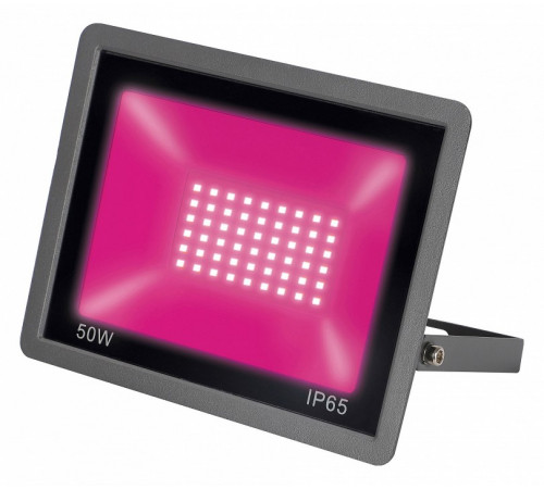 Прожектор для растений Uniel ULF-P42-50W/SPBR IP65 180-260V BLACK картон UL-00010384