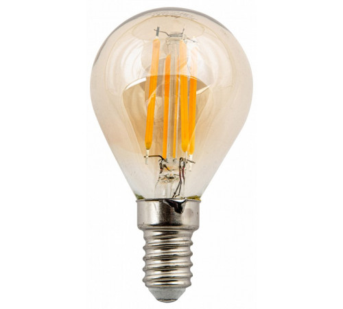 Лампа светодиодная Uniel Vintage LED-G45-5W/GOLDEN/E14 GLV21GO UL-00010551