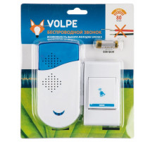 Беспроводной звонок Volpe UDB-Q030 W-R1T1-32S-100M-WH UL-00010592