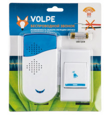 Беспроводной звонок Volpe UDB-Q030 W-R1T1-32S-100M-WH UL-00010592