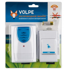 Беспроводной звонок Volpe UDB-Q032 W-R1T1-32S-100M-WH UL-00010594