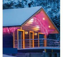 Уличная гирлянда Uniel ULD-B12006-195/TTK PINK IP44 UL-00010881