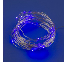 Гирлянда Uniel ULD-S0200-020/SСB/2AA PURPLE IP20 DEW UL-00010897
