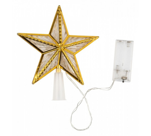 Украшение звезда Uniel ULD-H1515-010/DTB/2AA MULTI STAR-4 UL-00010942