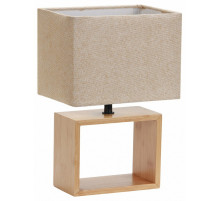Настольная лампа Uniel UML-B401 E27 LIGHT GREY/WOOD UL-00010956