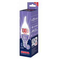 Лампа светодиодная Volpe Norma LED-CW37-11W/6500K/E14/FR/NR UL-00010991