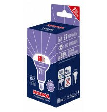 Лампа светодиодная Volpe Norma LED-R50-7W/6500K/E14/FR/NR UL-00010998