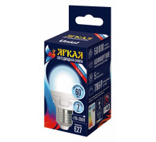 Лампа светодиодная Uniel LED-G45 7W/6500K/E27/FR PLP01WH UL-00011017