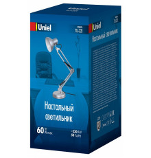 Настольная лампа Uniel TLI-221 SILVER E27 UL-00011102