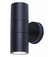 Уличный настенный светильник Uniel UUL-S22D-2x35W/GU10 IP65 BLACK UL-00011272