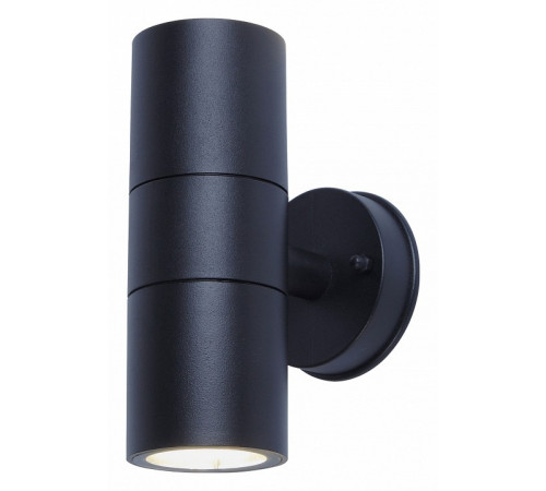 Уличный настенный светильник Uniel UUL-S22D-2x35W/GU10 IP65 BLACK UL-00011272 Уличный настенный светильник Uniel UUL-S22D-2x35W/GU10 IP65 BLACK UL-00011272