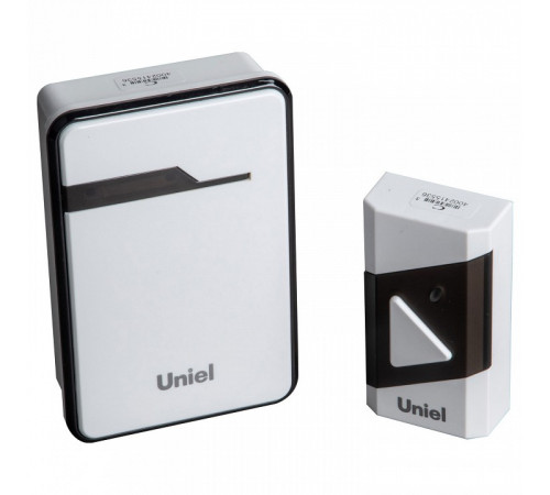Беспроводной звонок Uniel UDB-016W-R1T1-38S-150M-WH/BL UL-00011371 Беспроводной звонок Uniel UDB-016W-R1T1-38S-150M-WH/BL UL-00011371
