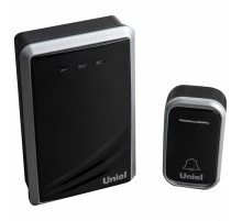 Беспроводной звонок Uniel UDB-017W-R1T1-38S-150M-BL/SL UL-00011374