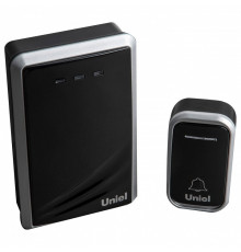 Беспроводной звонок Uniel UDB-017W-R1T1-38S-150M-BL/SL UL-00011374
