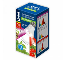 Лампа для растений Uniel LED-A60-10W/SPM3/E27/CL PLP35WH MULTIPLANT UL-00011438