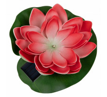Светильник на солнечной батарее Uniel USL-S-826/PT060 RED WATERLILY UL-00011599
