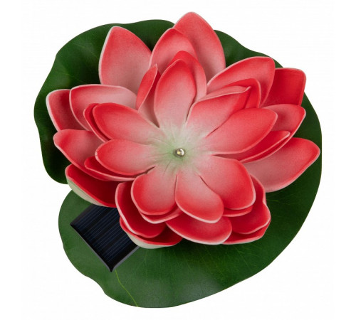 Светильник на солнечной батарее Uniel USL-S-826/PT060 RED WATERLILY UL-00011599 Светильник на солнечной батарее Uniel USL-S-826/PT060 RED WATERLILY UL-00011599