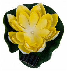 Светильник на солнечной батарее Uniel USL-S-827/PT060 YELLOW WATERLILY UL-00011600