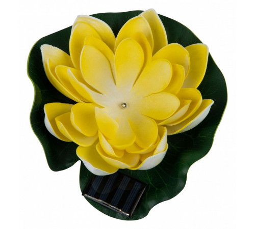 Светильник на солнечной батарее Uniel USL-S-827/PT060 YELLOW WATERLILY UL-00011600 Светильник на солнечной батарее Uniel USL-S-827/PT060 YELLOW WATERLILY UL-00011600