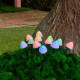 Садовый светильник на солнечной батарее Uniel USL-S-830/PM020 MULTICOLOR MUSHROOMS SET12 UL-00011676
