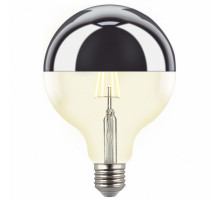 Лампа светодиодная Uniel Sky LED-G125-4W/3000K/E27/CL MIRROR/CHROME PLS02WH UL-00011793